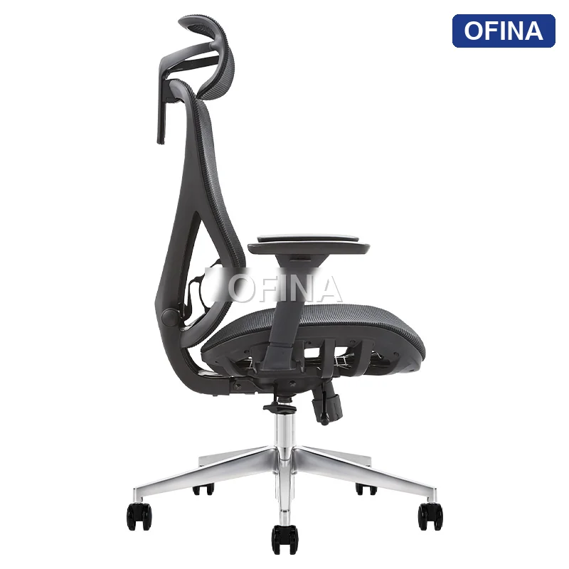 Ghế công thái học Ergonomic Alpha 01 Black thumbnail 2