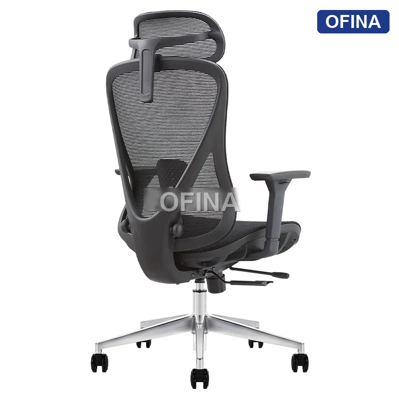 Ghế công thái học Ergonomic Alpha 01 Black thumbnail 3