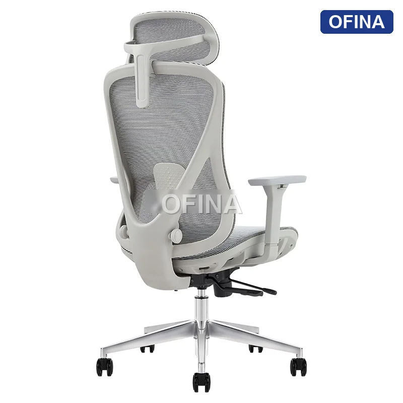 Ghế công thái học Ergonomic Alpha 01 Grey thumbnail 3