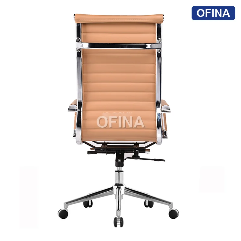 Ghế xoay văn phòng da Apollo AP02A-BN thumbnail 4