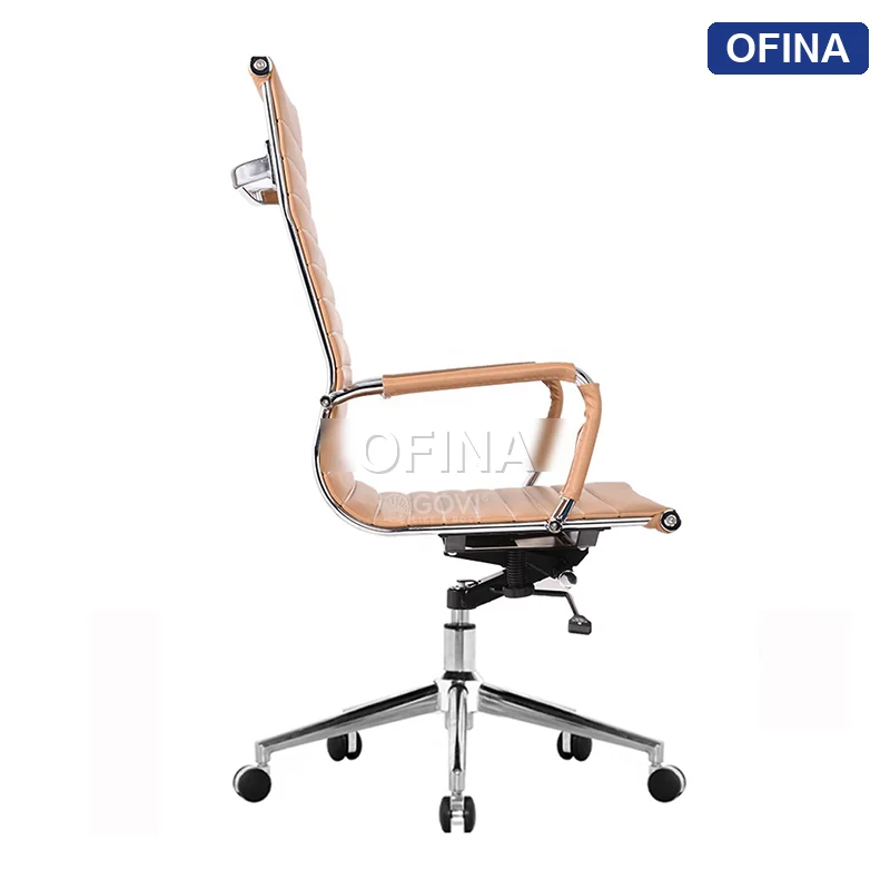 Ghế xoay văn phòng da Apollo AP02A-BN thumbnail 5