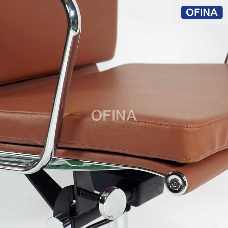 Ghế xoay văn phòng da Apollo AP05B-BN thumbnail 4