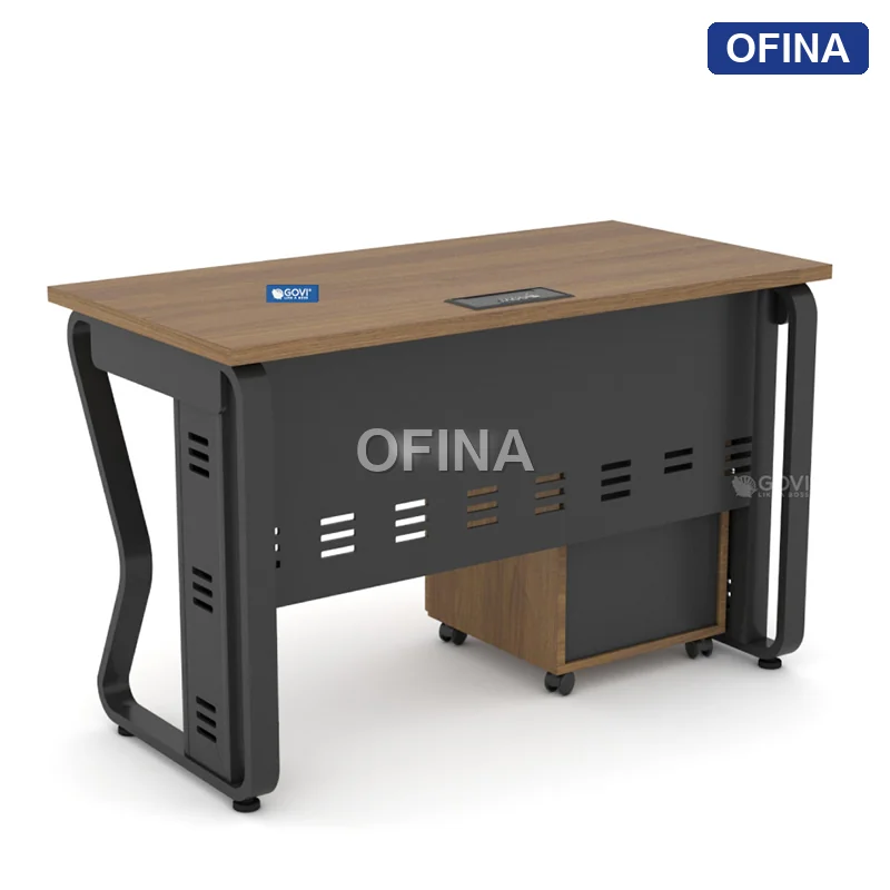 Bàn làm việc Atlas AT01-1206 khung đen thumbnail 4