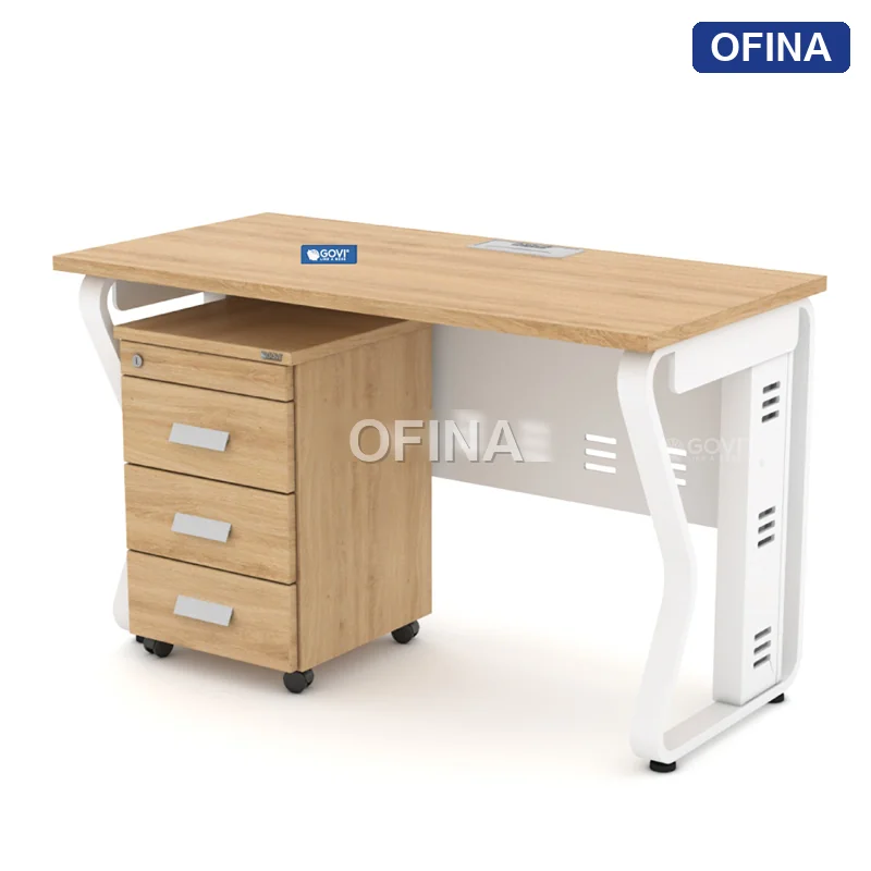 Bàn làm việc Atlas AT01-1206 khung trắng