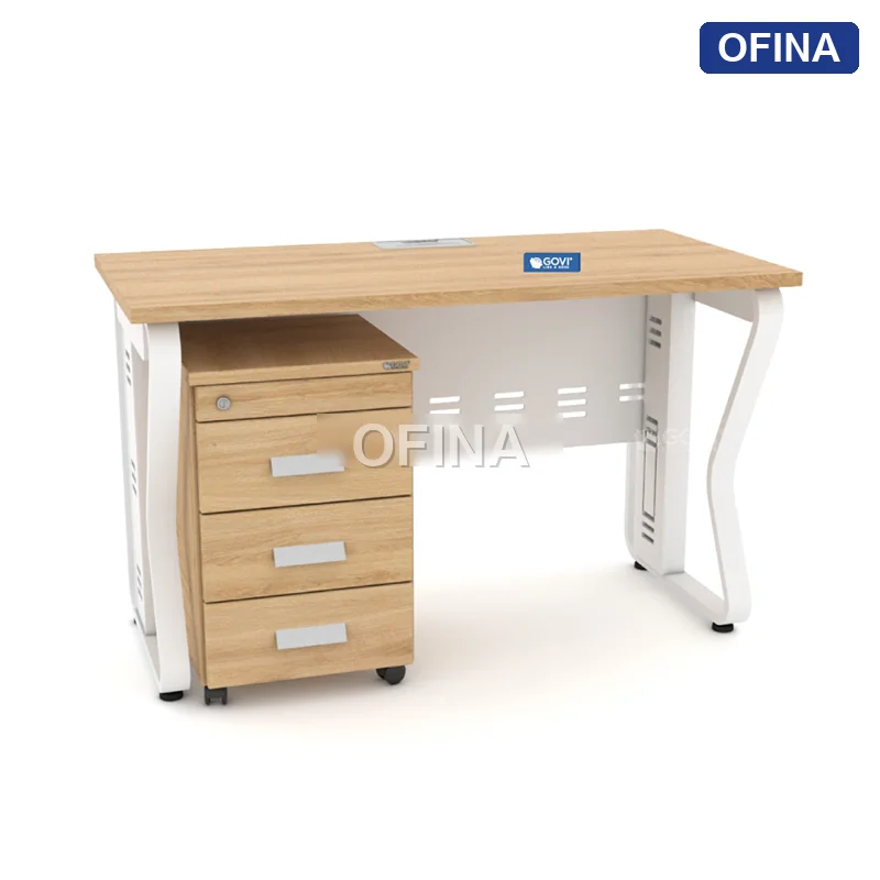 Bàn làm việc Atlas AT01-1206 khung trắng thumbnail 3