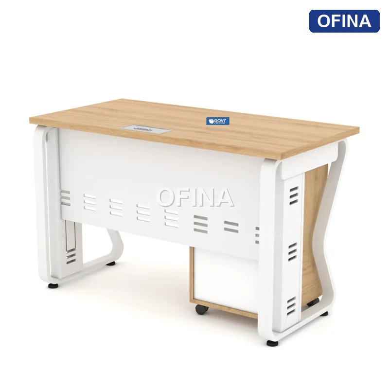 Bàn làm việc Atlas AT01-1206 khung trắng thumbnail 5