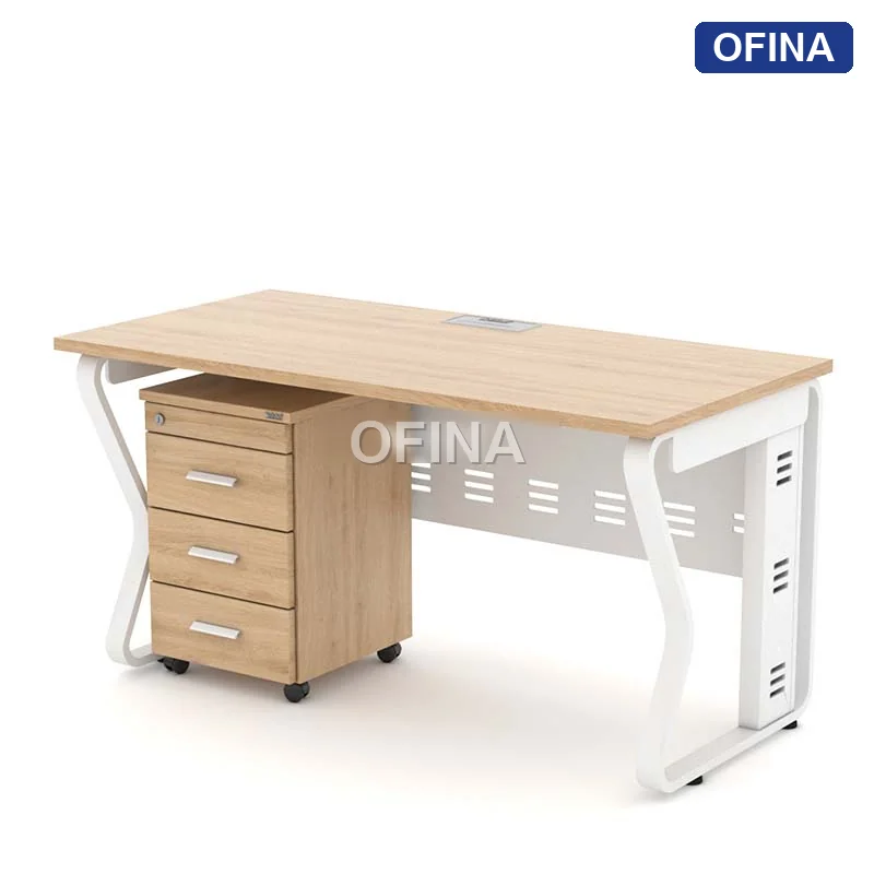 Bàn làm việc  Atlas AT01-1407 khung đen thumbnail 4