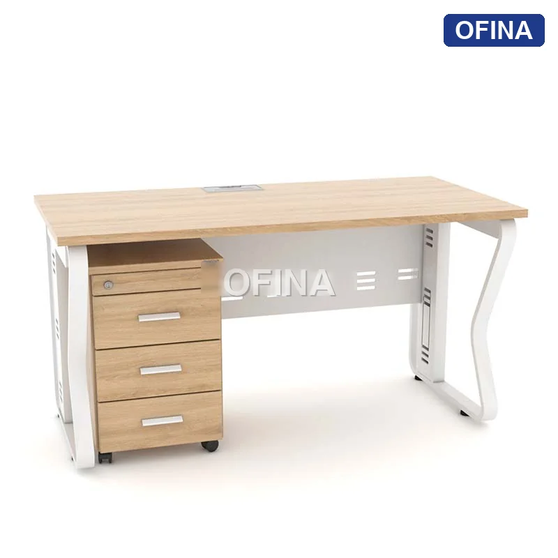 Bàn làm việc  Atlas AT01-1407 khung đen thumbnail 5