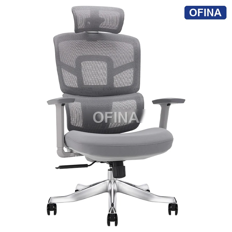 Ghế công thái học Ergonomic Alex 03 Grey