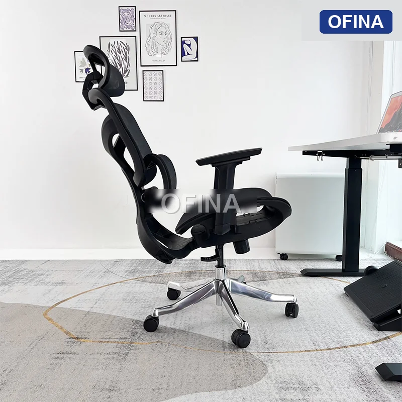 Ghế công thái học Ergonomic Alex 04 Black Full Mesh thumbnail 5