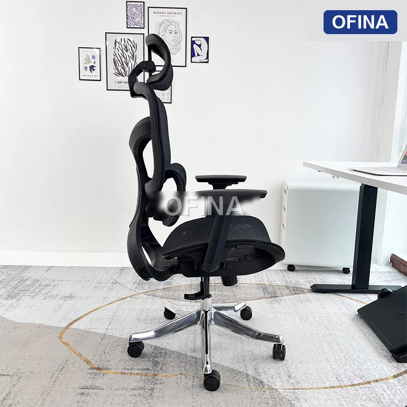 Ghế công thái học Ergonomic Alex 04 Black Full Mesh thumbnail 7