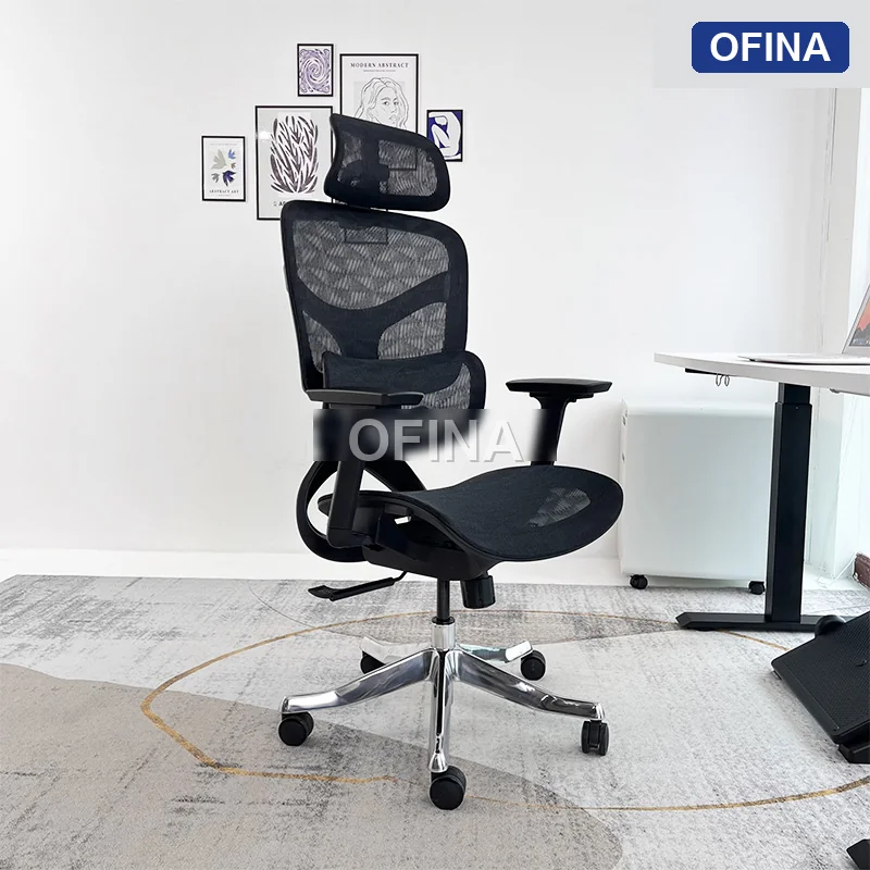Ghế công thái học Ergonomic Alex 04 Black Full Mesh thumbnail 8