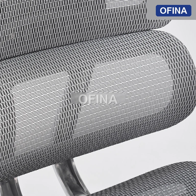 Ghế công thái học Ergonomic Alex 06 Grey (Footrest) thumbnail 7