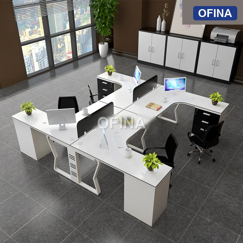 Cụm bàn làm việc 4 người Atlas ATC01-2424-1