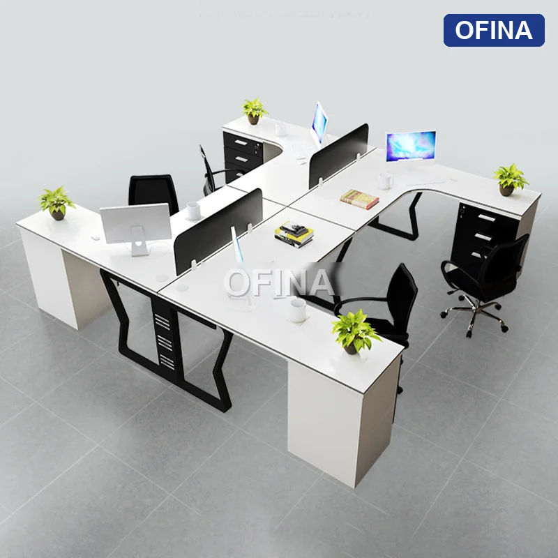 Cụm bàn làm việc 4 người Atlas ATC01-2424-1 thumbnail 2