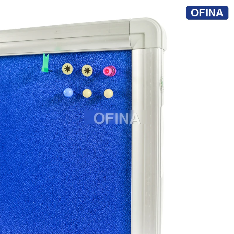 Bảng ghim vải nỉ khung nhôm thumbnail 4