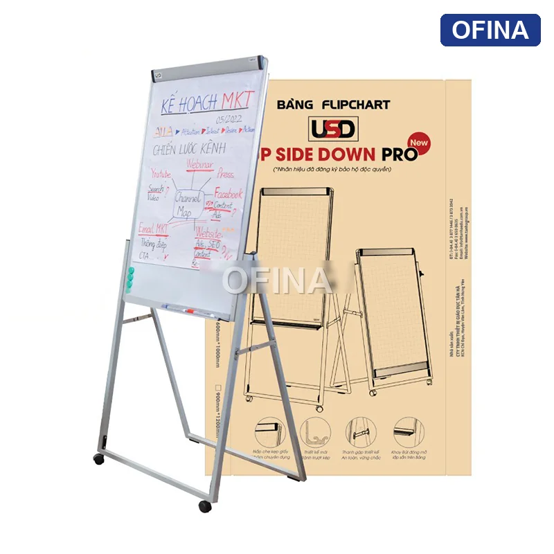 Bảng Flipchart upsidedown pro phiên bản mới 2022