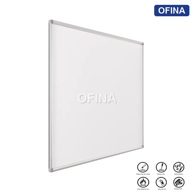 Bảng từ trắng treo tường Ceramic