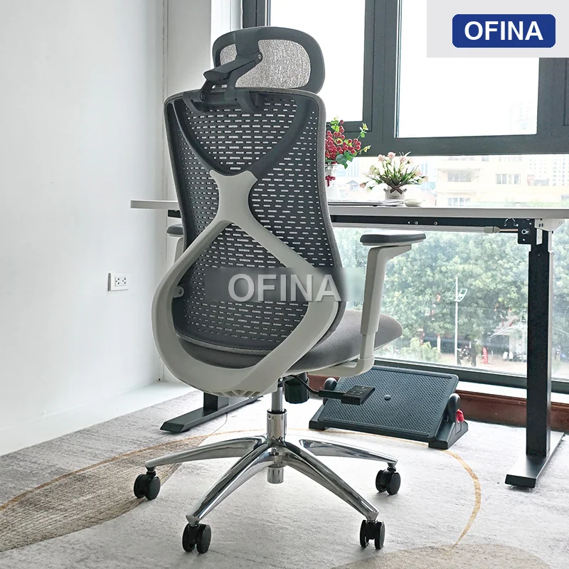 Ghế công thái học Ergonomic Cozy C01A-GR thumbnail 7