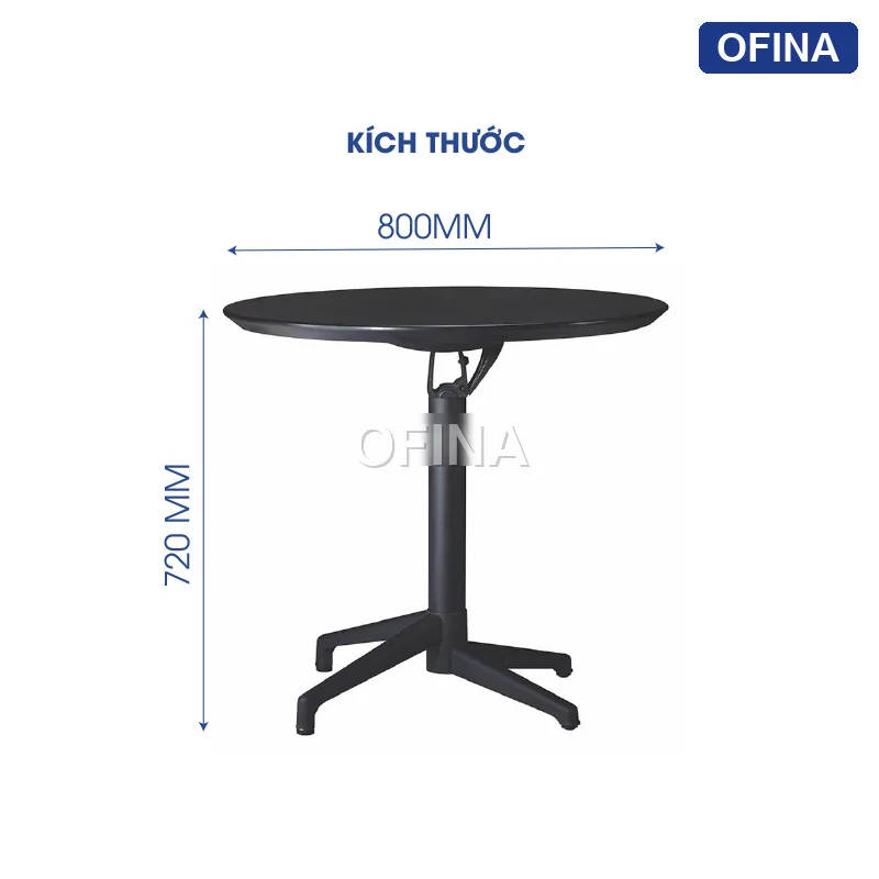 Bàn cafe gấp mở C73-B thumbnail 2