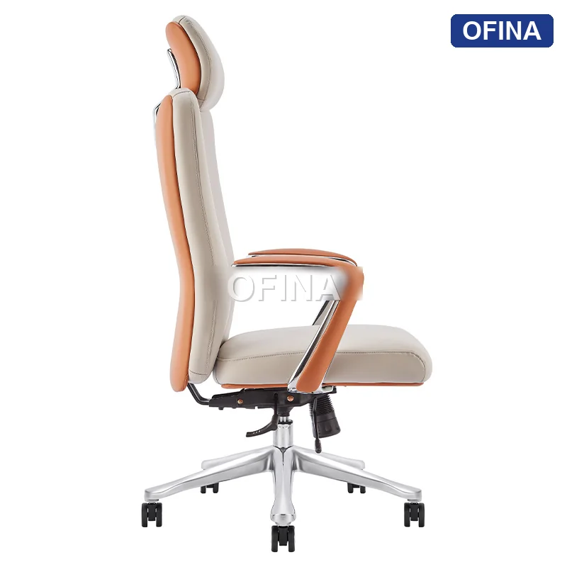 Ghế lãnh đạo da Ergonomic CAT CA01A-BE thumbnail 3