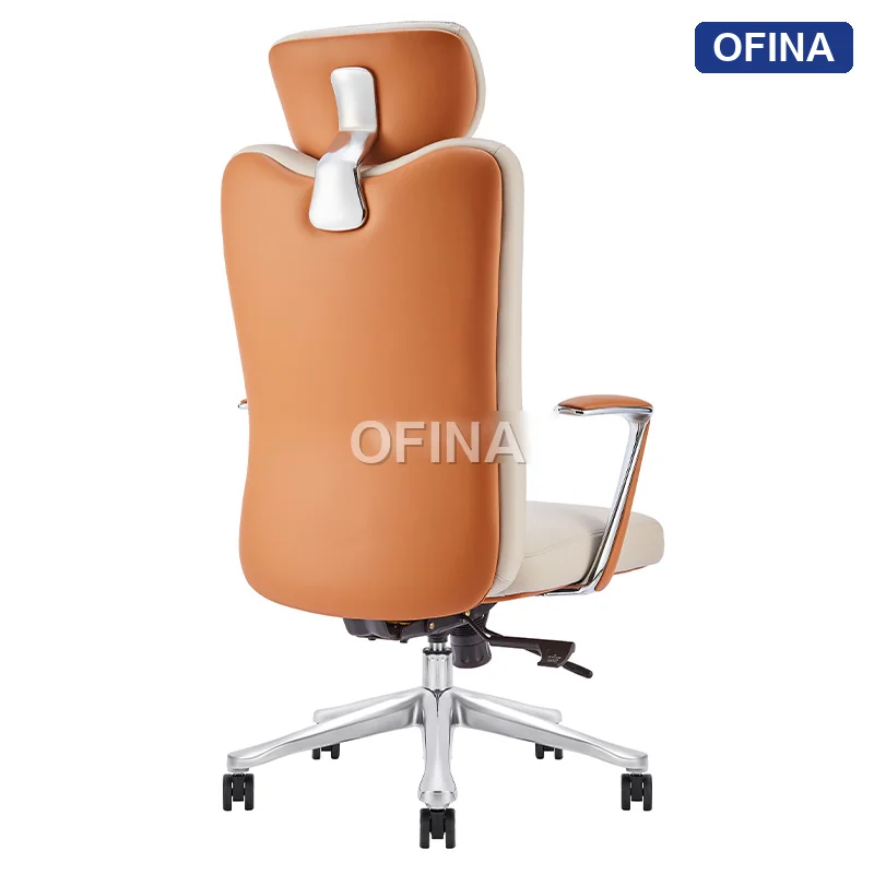 Ghế lãnh đạo da Ergonomic CAT CA01A-BE thumbnail 4
