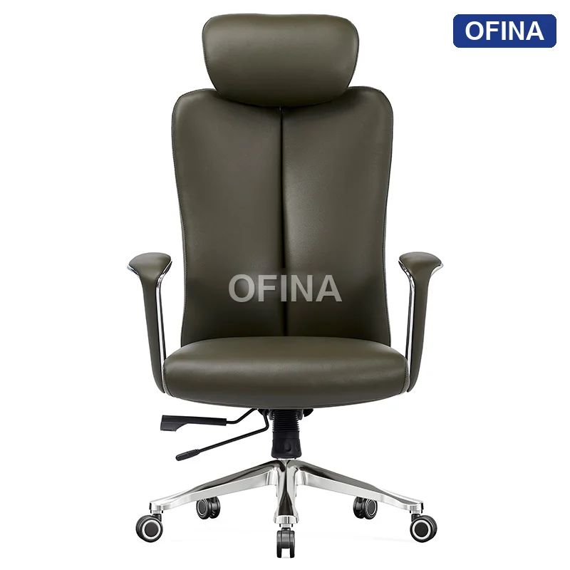 Ghế lãnh đạo da Ergonomic CAT CA01A-BN thumbnail 4