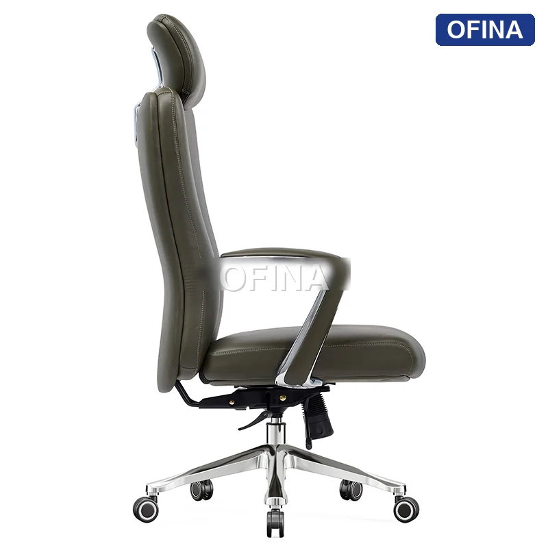 Ghế lãnh đạo da Ergonomic CAT CA01A-BN thumbnail 5