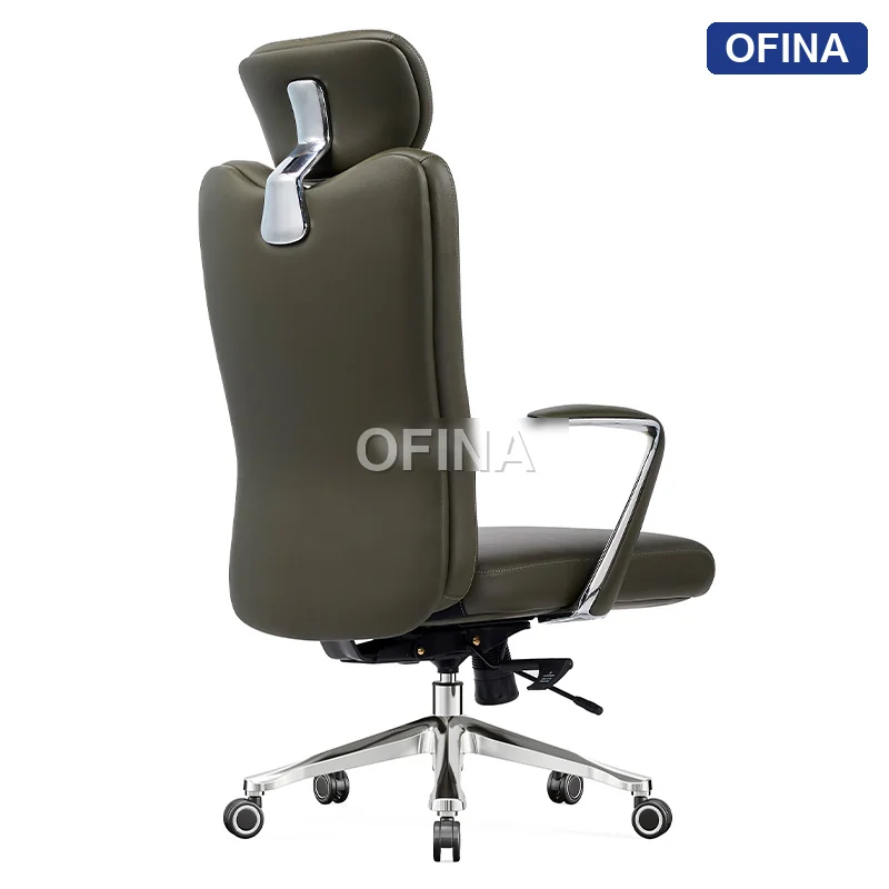 Ghế lãnh đạo da Ergonomic CAT CA01A-BN thumbnail 6