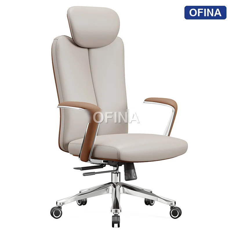 Ghế lãnh đạo da Ergonomic CAT CA01A-BN thumbnail 7