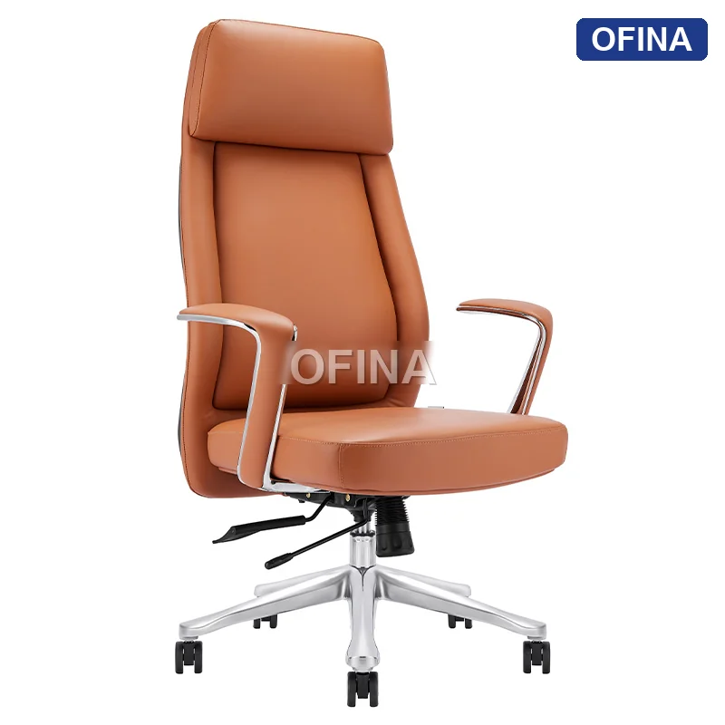 Ghế lãnh đạo da Ergonomic CAT CA02A-BN