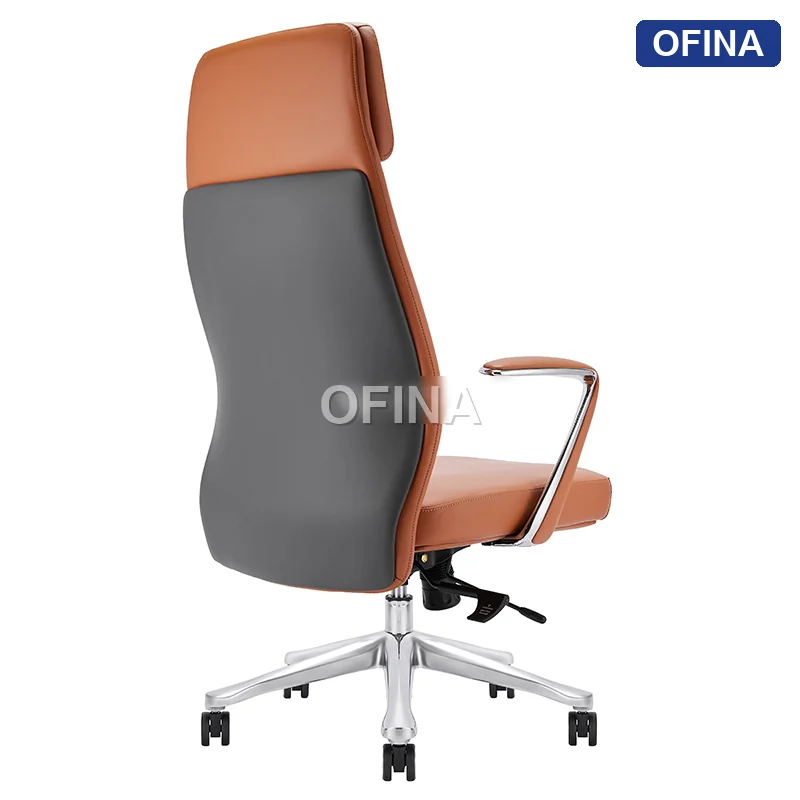Ghế lãnh đạo da Ergonomic CAT CA02A-BN thumbnail 4