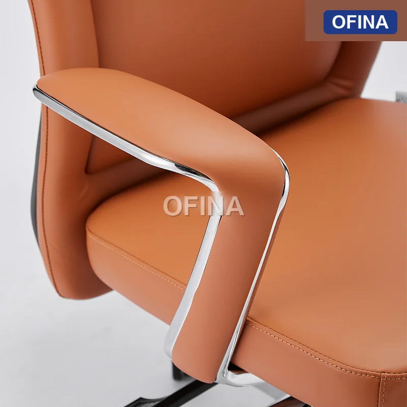 Ghế lãnh đạo da Ergonomic CAT CA02A-BN thumbnail 7