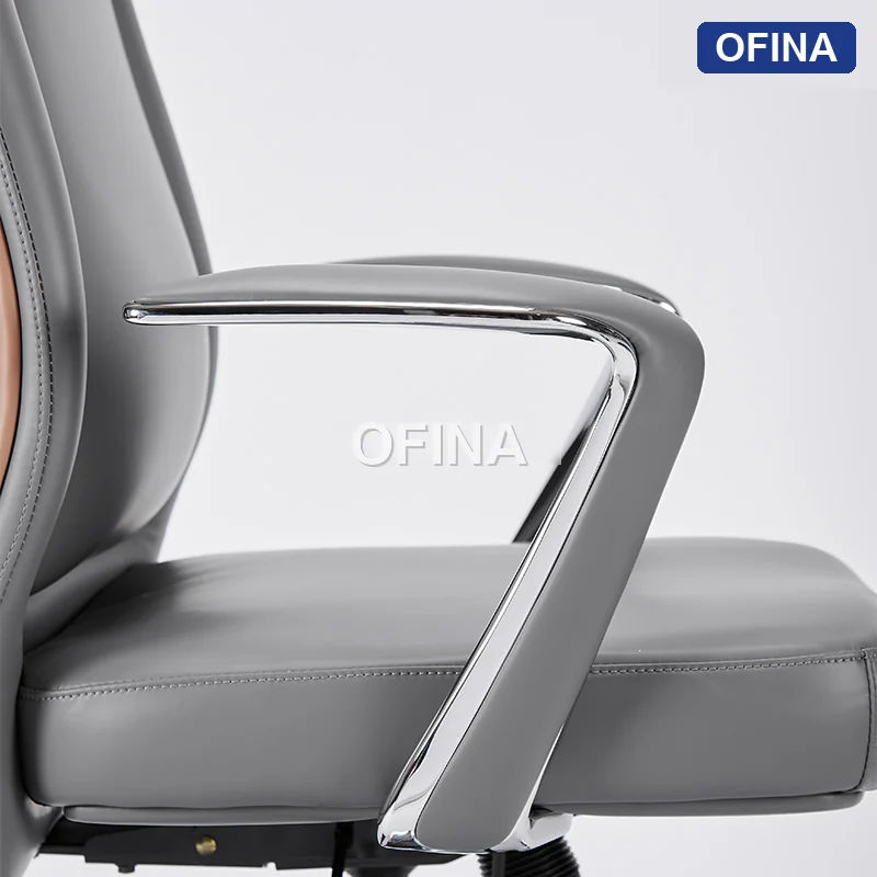 Ghế lãnh đạo da Ergonomic CAT CA02A-GR thumbnail 9