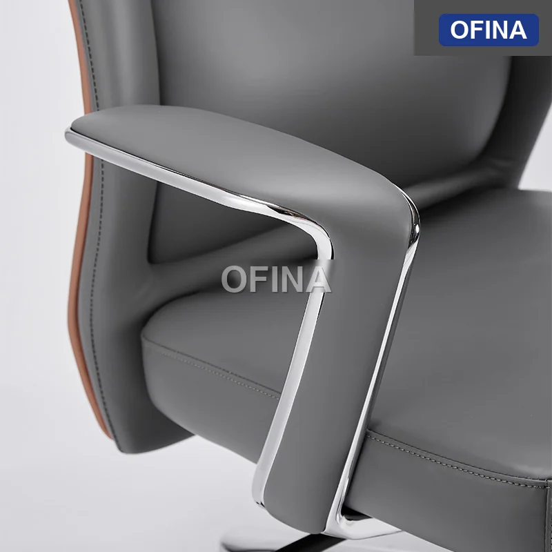 Ghế lãnh đạo da Ergonomic CAT CA02A-GR thumbnail 10