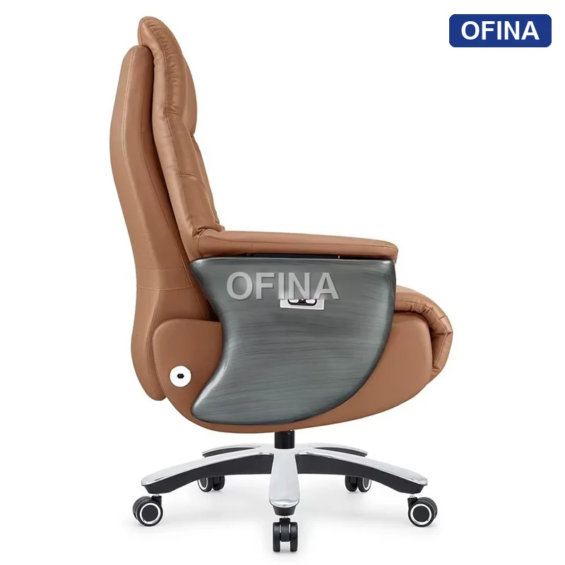 Ghế lãnh đạo massage da bò Commander CD02 thumbnail 2