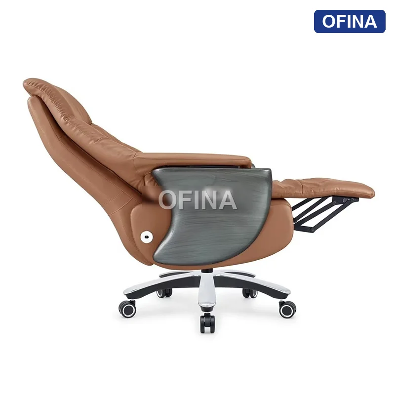 Ghế lãnh đạo massage da bò Commander CD02 thumbnail 3