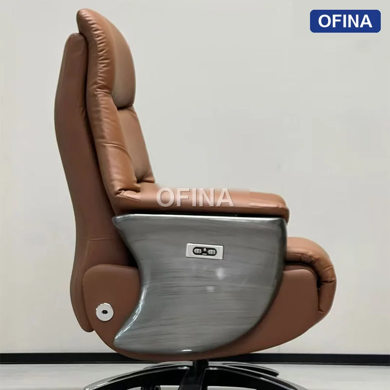 Ghế lãnh đạo massage da bò Commander CD02 thumbnail 8