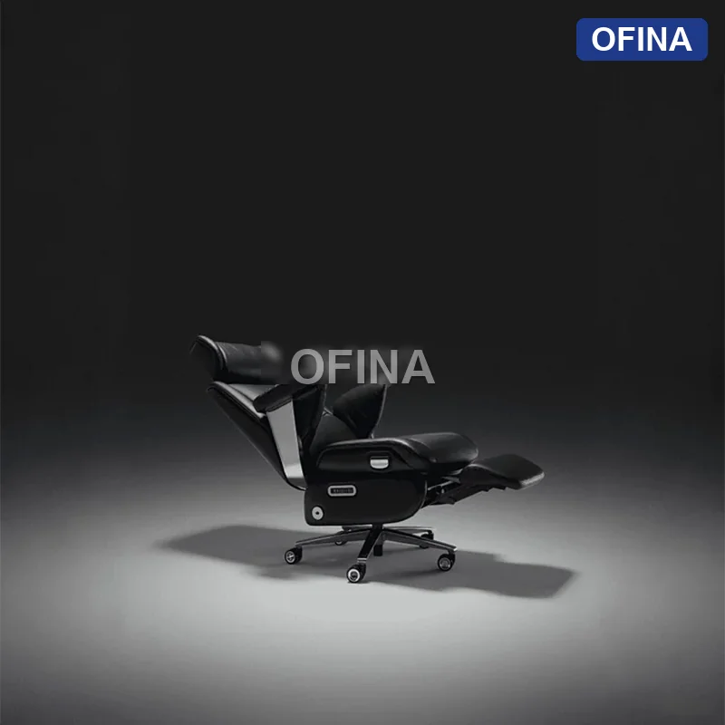 Ghế lãnh đạo da bò Commander Lux CDL01-BL thumbnail 4