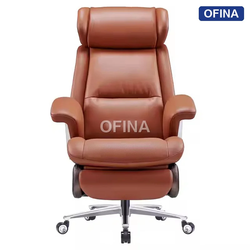 Ghế lãnh đạo da bò Commander Lux CDL01-BN thumbnail 2