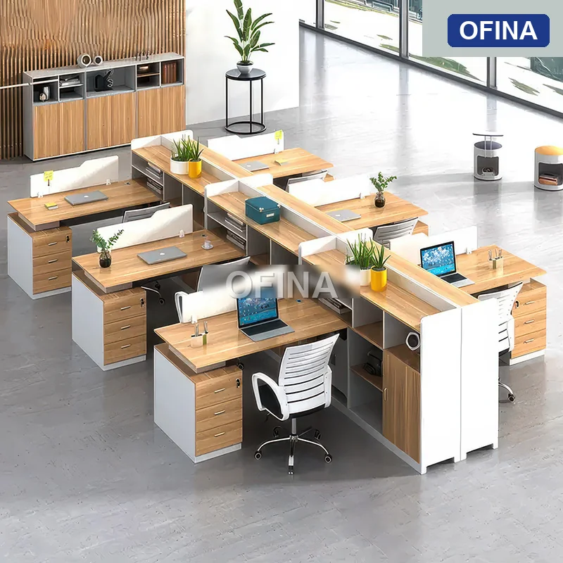 Cụm bàn làm việc 6 người CG09-3036