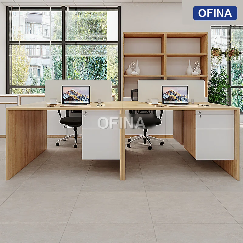 Cụm bàn làm việc 4 người CG12-2412 thumbnail 2