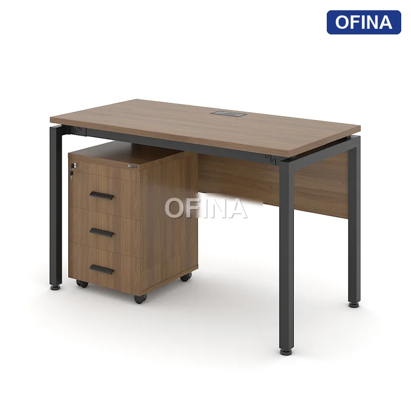 Bàn làm việc Eos EC01A khung đen