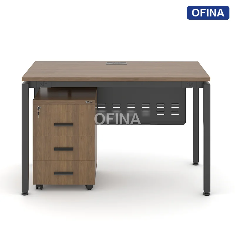 Bàn làm việc Eos EC01B khung đen thumbnail 2