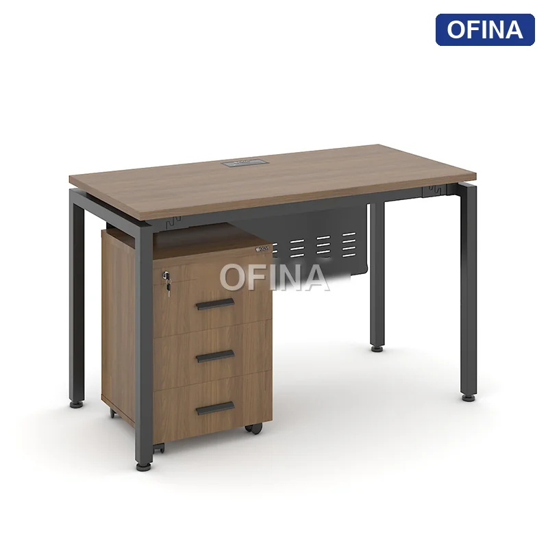 Bàn làm việc Eos EC01B khung đen thumbnail 3