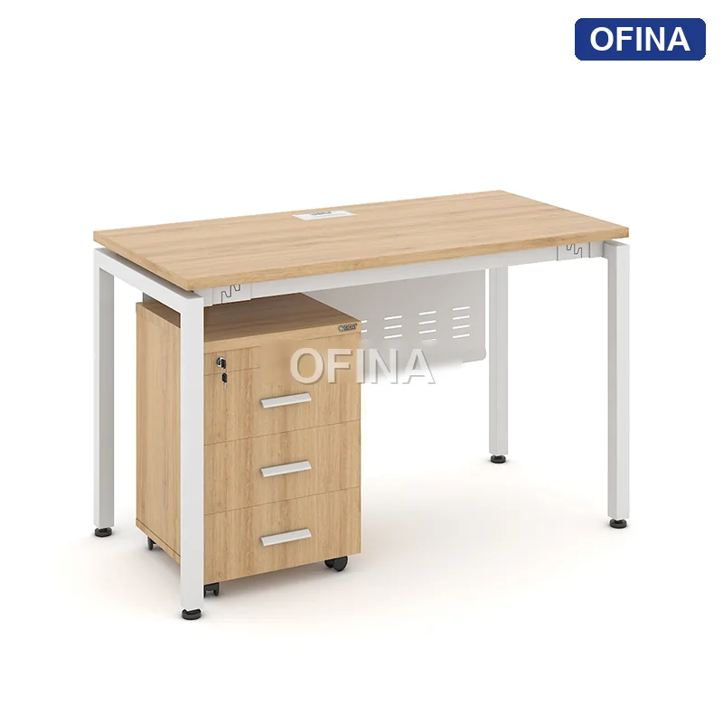 Bàn làm việc Eos EC01B khung trắng thumbnail 3