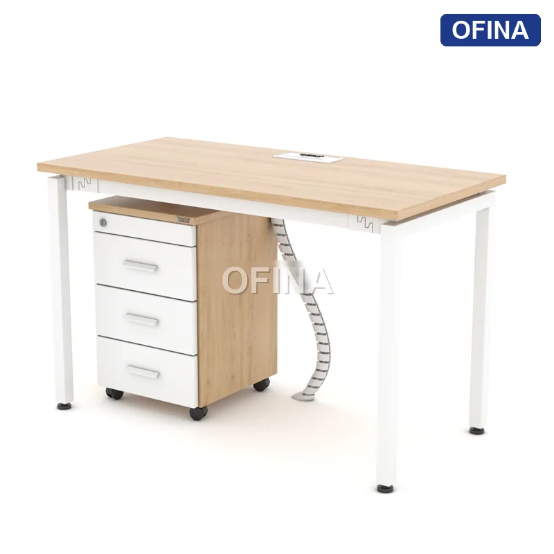 Bàn làm việc Eos EC01 khung trắng thumbnail 3