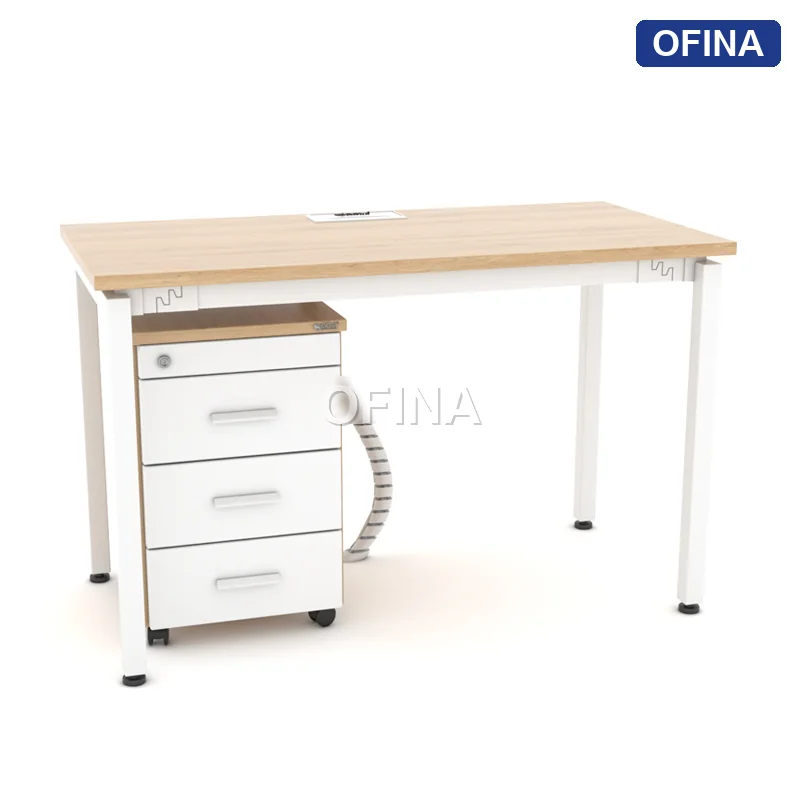 Bàn làm việc Eos EC01 khung trắng thumbnail 4