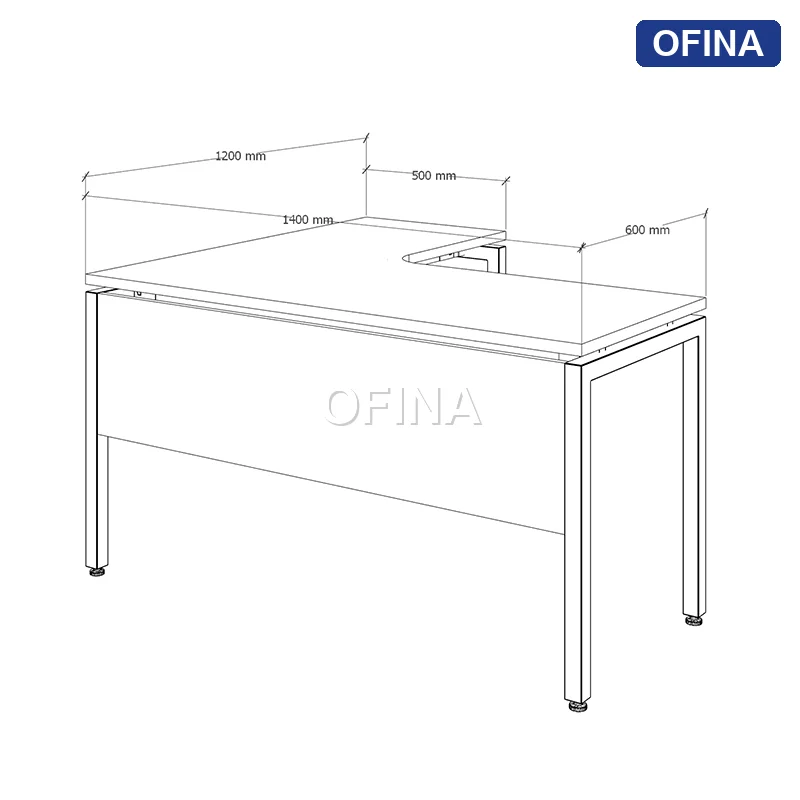 Bàn làm việc Eos EC05-1412 thumbnail 8