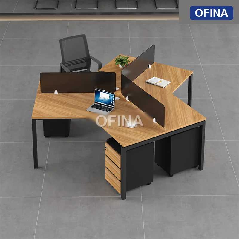 Cụm bàn làm việc 3 người Eos ECC02-2623 thumbnail 3